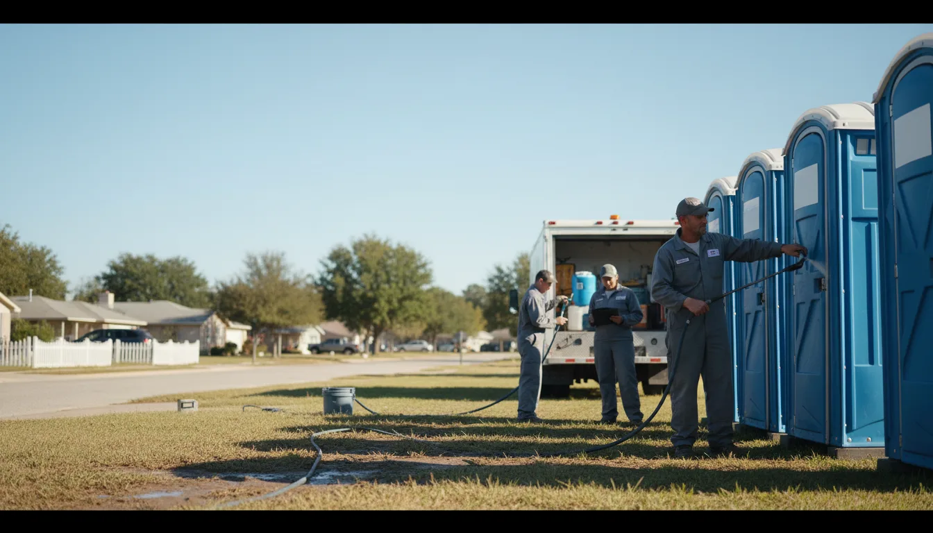 Long-Term Portable Toilet Rental in Eldred, IL near me